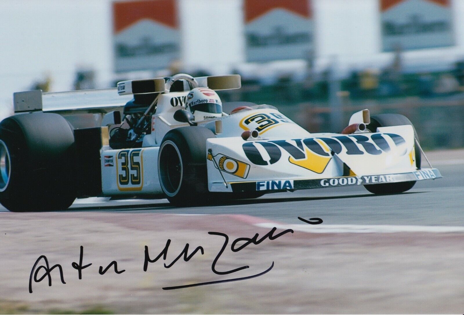 Arturo Merzario Hand Signed 12x8 Photo Poster painting - Formula 1 Autograph F1 1.