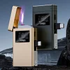 New Multifunctional Creative Personalized Metal Mobile Power USB Arc Windproof Lighter