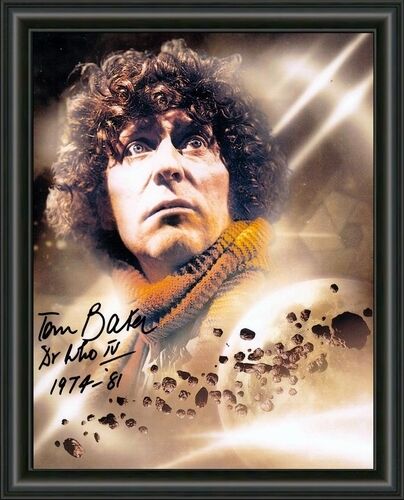 Tom Baker - DOCTOR WHO - SIGNED - AUTOGRAPHED Photo Poster painting POSTER  POST