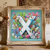 Butterfly Flower X 5D Partial Drill DIY Diamond Painting Kit 30*30cm