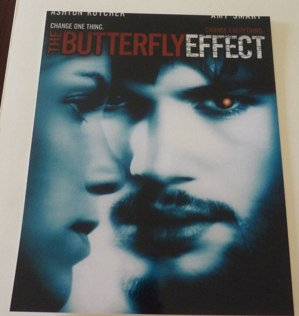 Ashton Kutcher Butterfly Effect Movie Actor Sexy 8x10 Color Promo Photo Poster painting