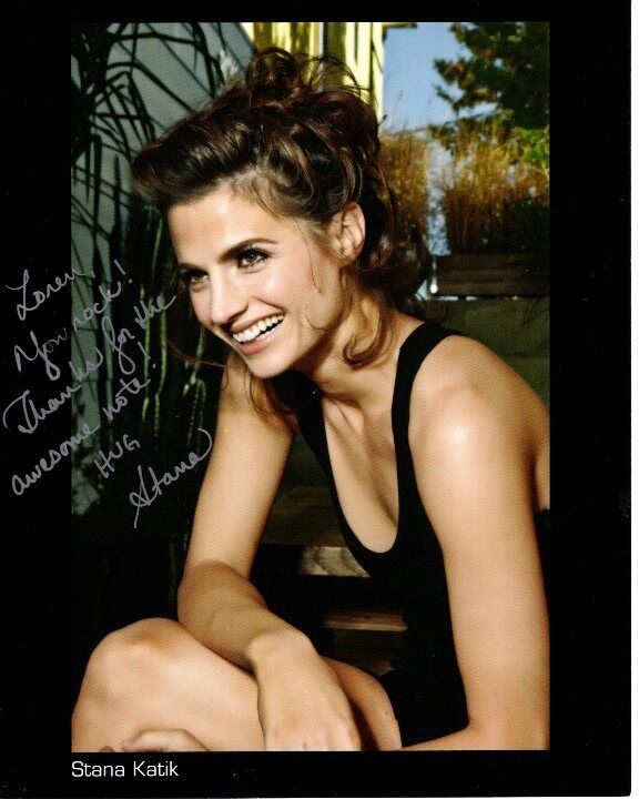 STANA KATIC Autographed Signed Photo Poster paintinggraph - To Loren