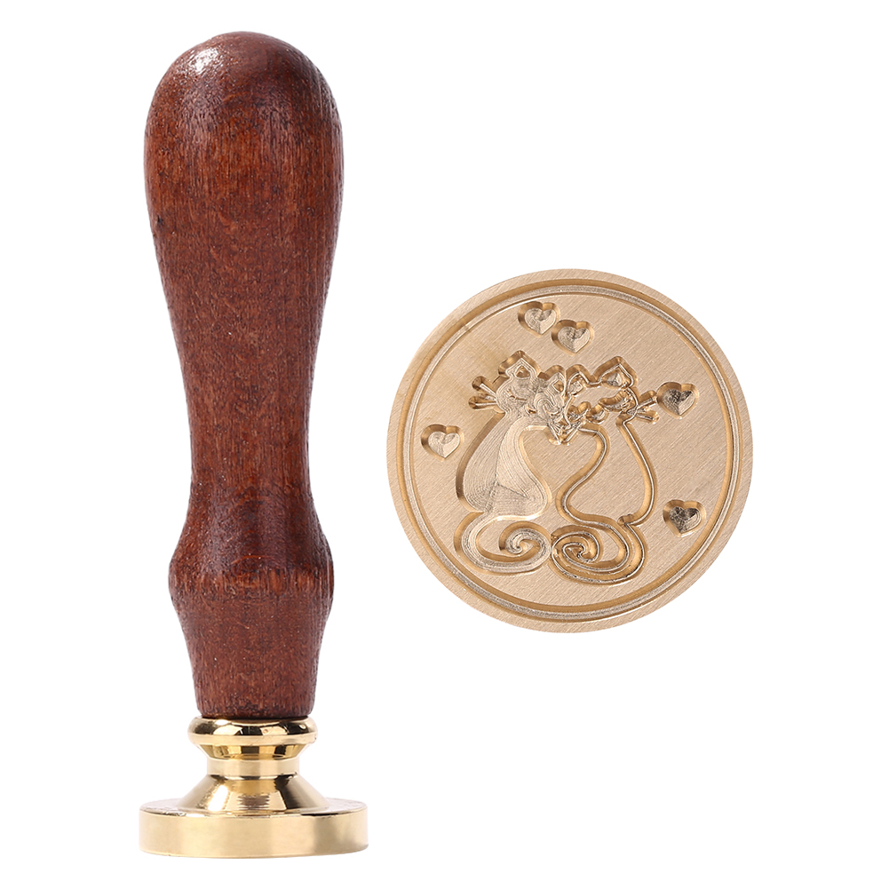 

25MM Cat Vintage Animal Wax Seal, 501 Original
