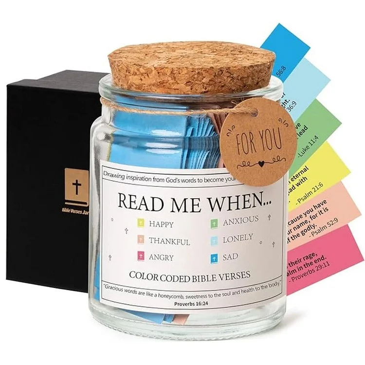 BIBLE VERSE JAR, READ MEWHEN... The Cold Blanket