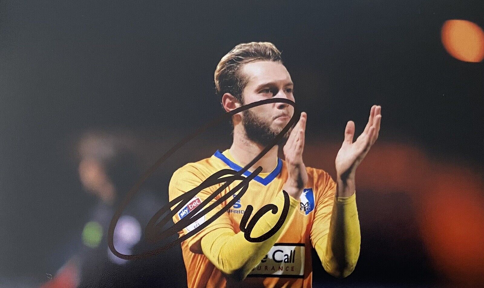 Jorge Grant Genuine Hand Signed Mansfield Town 6X4 Photo Poster painting