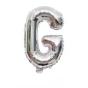 20PCS English Letters 16" Aluminum Film Golden Silver Rose Gold Balloons Birthday Party Decor