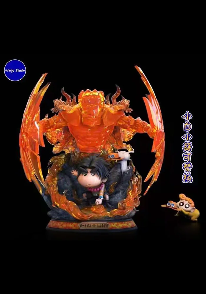 Portgas D Shinnosuke - ONE PIECE Crayon Shin-chan Resin Statue - Wings Studio [Pre-Order]-shopify