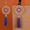 DIY Mandala Diamond Painting Drill Car Ornament Mosaic Bag Decor Pendant Kit
