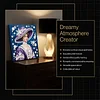 uk.everydayedeals DIY Pearl Painting With Frame - Handmade Self-Adhesive Pearls - Lady(25*25cm)