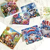 6PCS Diamond Painting Goblin Greeting Cards Postcards with Envelopes