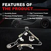 Engine Timing Chain Kit Water Pump 4.0L Fit for Frontier 2005-2013 for Xterra 2005-2012 for NV1500 NV2500 NV3500 2012 w/Sprocket, Guide Rail, Tensioner Replace 13028-ZK01C TK3042 AW9426