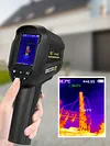 Thermal Imaging Camera with 2.8in Screen Commercial Grade Infrared Camera 160x120 Super IR for Building Inspection HVAC and Electrical