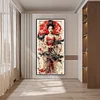 Ancient Style Girl-11CT Stamped Cross Stitch 50*100cm/19.69*39.37in (Big Size)