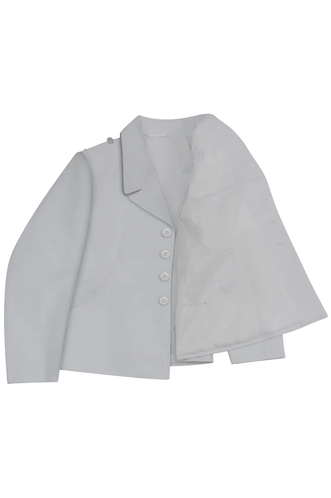   Luftwaffe German Officer White Gabardine flight tunic Fliegerbluse I German-Uniform