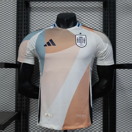 2025 Player Version Spain Women's Team Away Football Shirt 1:1 Thai Quality Men With