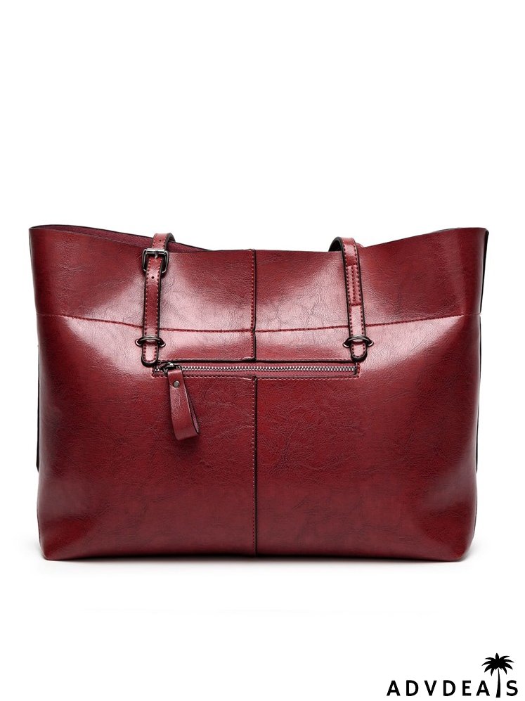 Minimalist Large Capacity Tote Bag