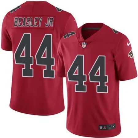 Falcons #44 Vic Beasley Jr Red Men's Stitched NFL Limited Rush Jersey