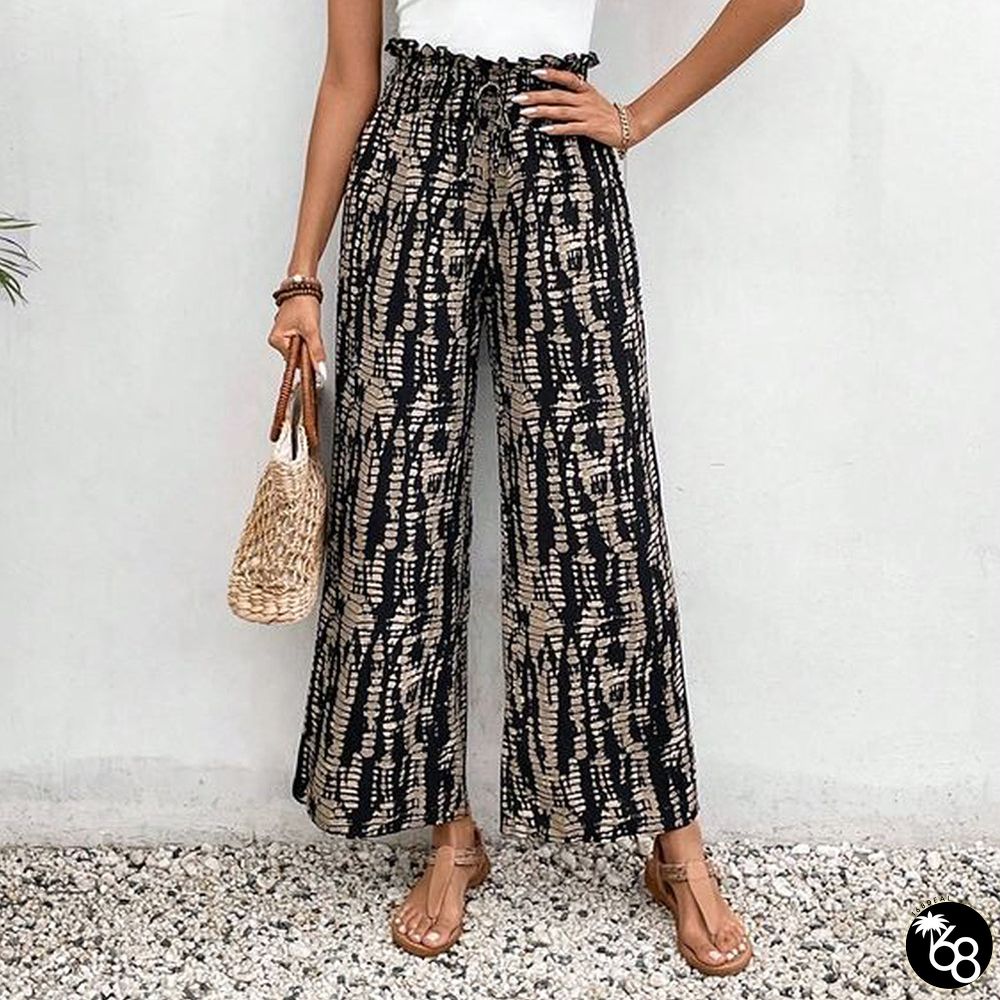 Retro Brown Side Pocket Pants | 168DEAL