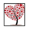 Heart Tree-14CT Stamped Cross Stitch Kit(33x35cm)