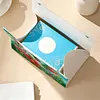 DIY Diamond Art Tissue Box Holder HumminBird PU Leather Diamond Art Desktop Organizer Resin Rhinestone Storage Organizers Gem Art Home Office Decor Craft Gift