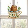 DIY Diamond Painting Acrylic Special Shape Pendant Hanging Kit