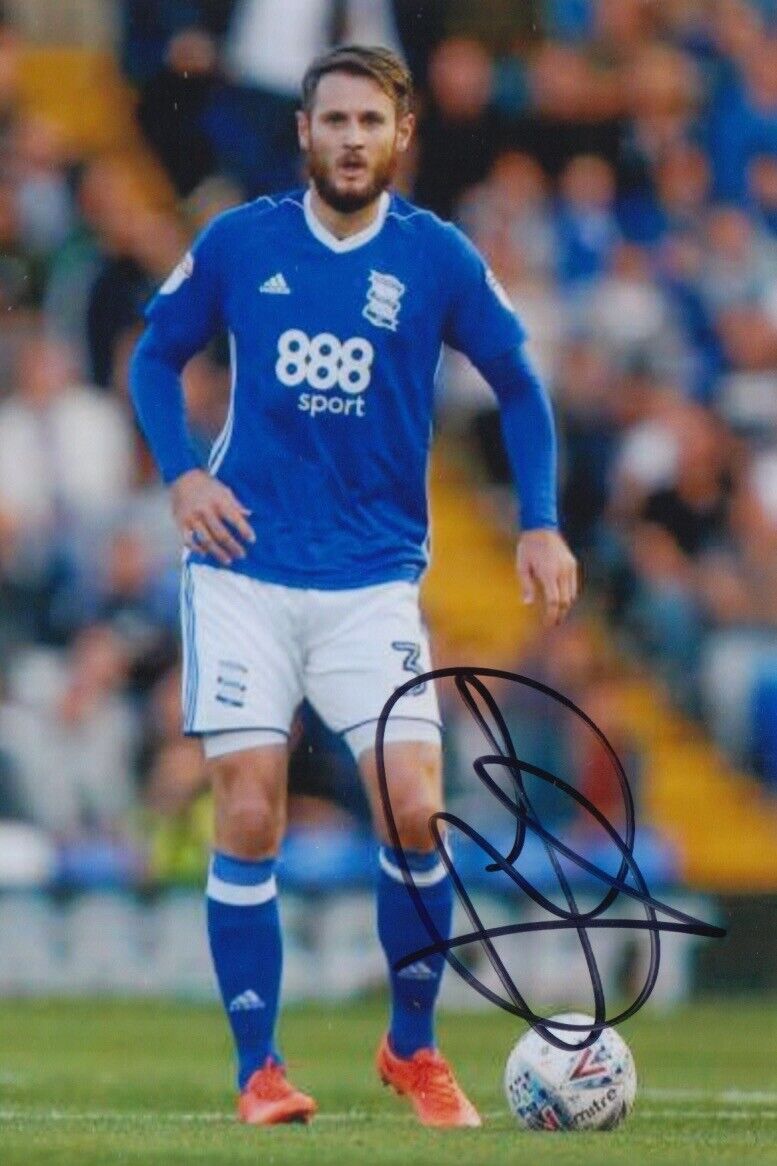 JONATHAN GROUNDS HAND SIGNED 6X4 Photo Poster painting BIRMINGHAM CITY FOOTBALL AUTOGRAPH