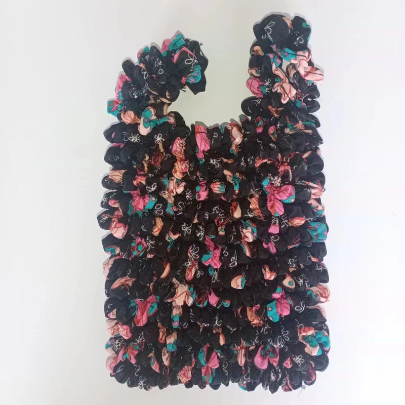 Casual Solid Color Polyester Household Shopping Bag 1 Piece