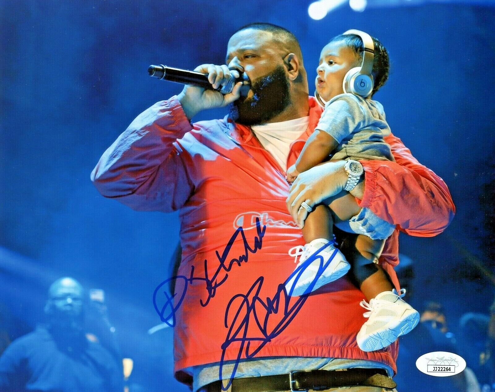 DJ KHALED HAND SIGNED AUTOGRAPHED 8X10 HIP HOP RAP MUSIC Photo Poster painting WITH JSA COA 3