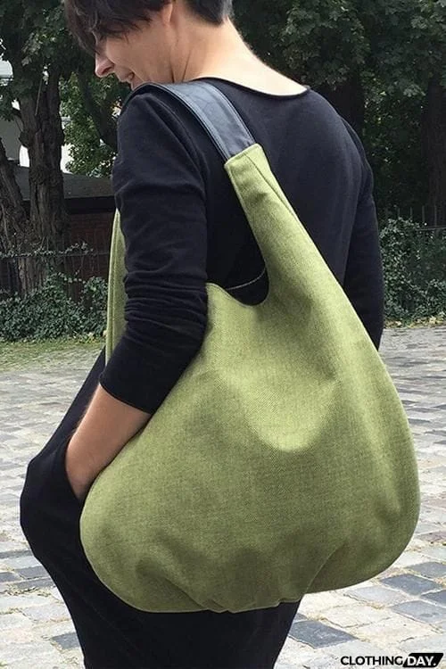 Canvas Hobo Bag