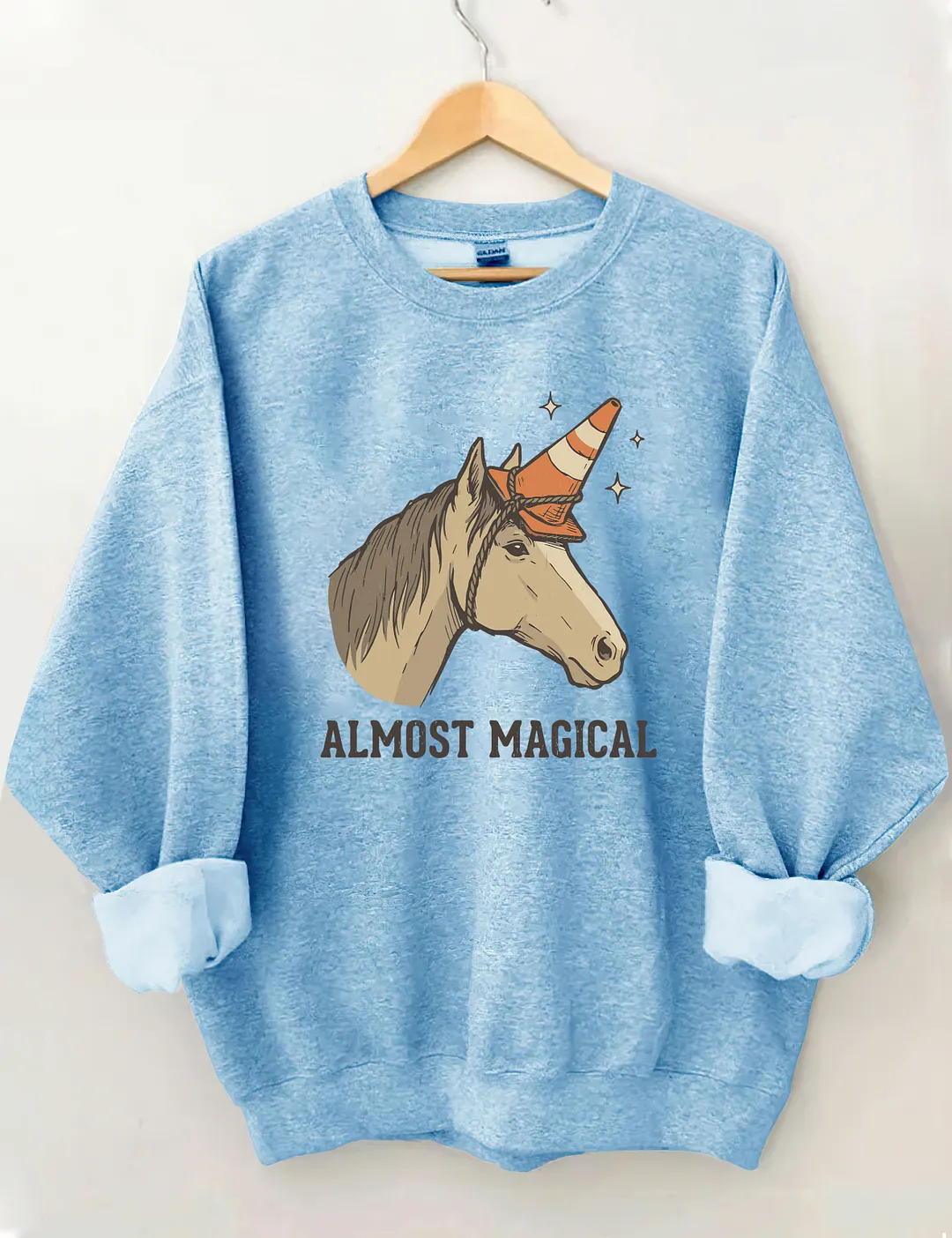 Almost Magical Funny Horse Sweatshirt