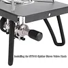 IGT Spider Furnace Unit Plate Spider Furnace Table Board for BBQ Picnic Hiking
