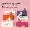 3D Sticky Note Paper Memo Pad,Fantasy Castle Office Notepad Desk Decoration DIY Creative Birthday Gift