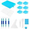 DIY Multifunctional Diamond Painting Cover Plate Turn Drill Tray Tool Set