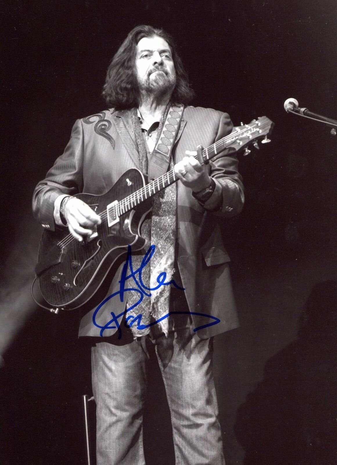 Alan Parsons SONGWRITER autograph, In-Person signed Photo Poster painting