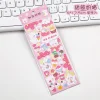 20 SHEETS Cute Cartoon Kids DIY Project Decorative PET Stickers Laptop Suitcase Notebooks Styling
