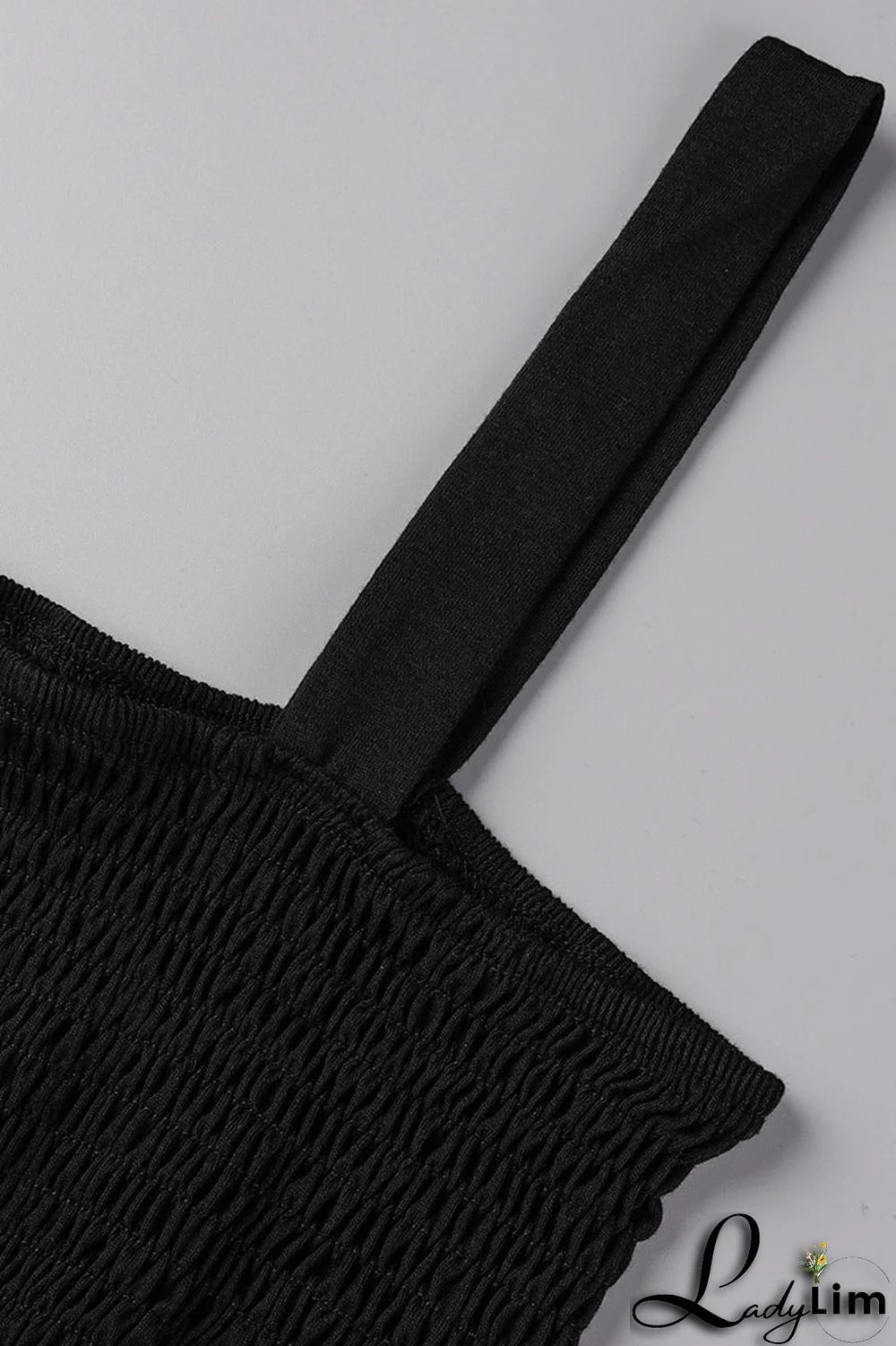 Yellow Casual Solid Patchwork Spaghetti Strap Straight Jumpsuits