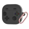 Cute Case Cover for Samsung Galaxy Buds4/4Pro Earbuds Silicone Protective Case with Keychain Shockproof Cartoon Game Design