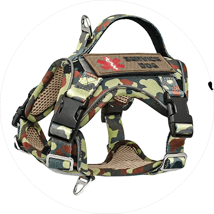 Fearless Vanguars Series - Reflective puppy harness for outdoor training