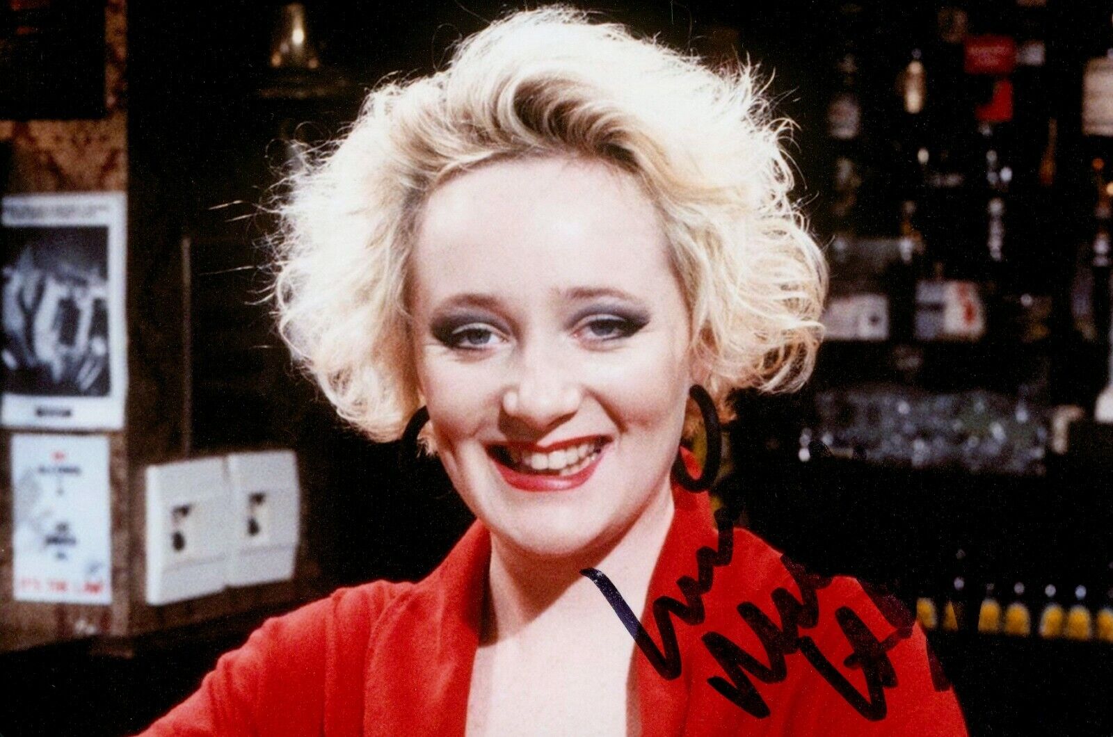 Michelle Holmes Hand Signed 6x4 Photo Poster painting Coronation Street Tina Autograph + COA