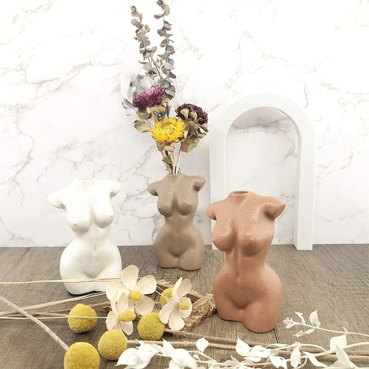 【Buy More Save More】Body Vase Modern Chic Decor