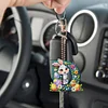 (US Only)PET Double Sided Special Shaped Easter Alphabet DIY Diamond Painting Keychain