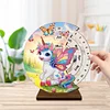 DIY Special Shape Garden Horse Diamond Painting Spinning Calendar Kit
