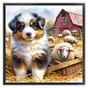 Sheepdog And Lamb-11CT Stamped Cross Stitch 40*40cm/15.75*15.75in