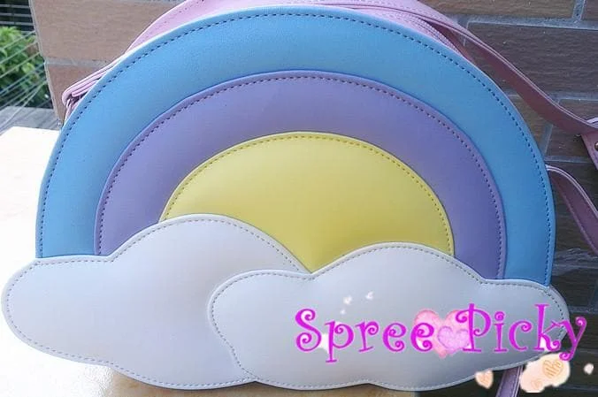 Lolita lovely rainbow bag - pink/blue SP130227