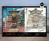 Spirited Away Bathhouse Hand Drawing Decorative Paint with Signatures - Spirited Away Decorative Painting - Mystical Art Studios