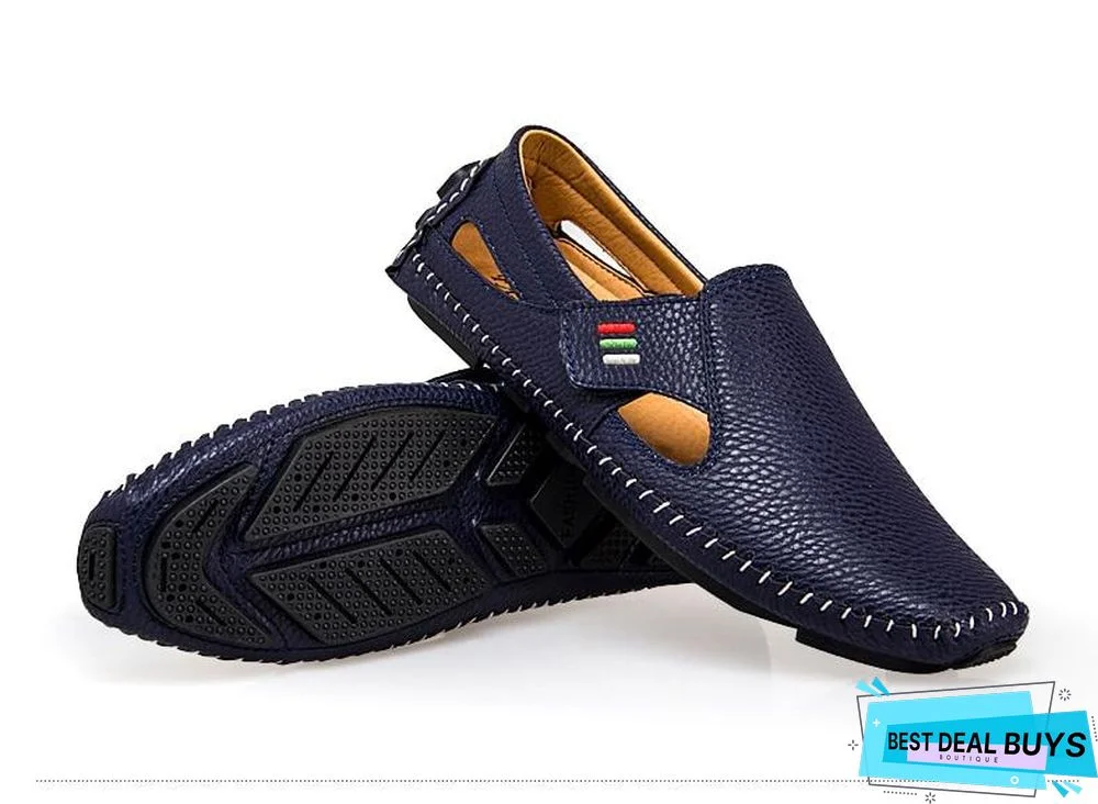Men Breathable Casual Driving Boats Flats Loafers Shoes