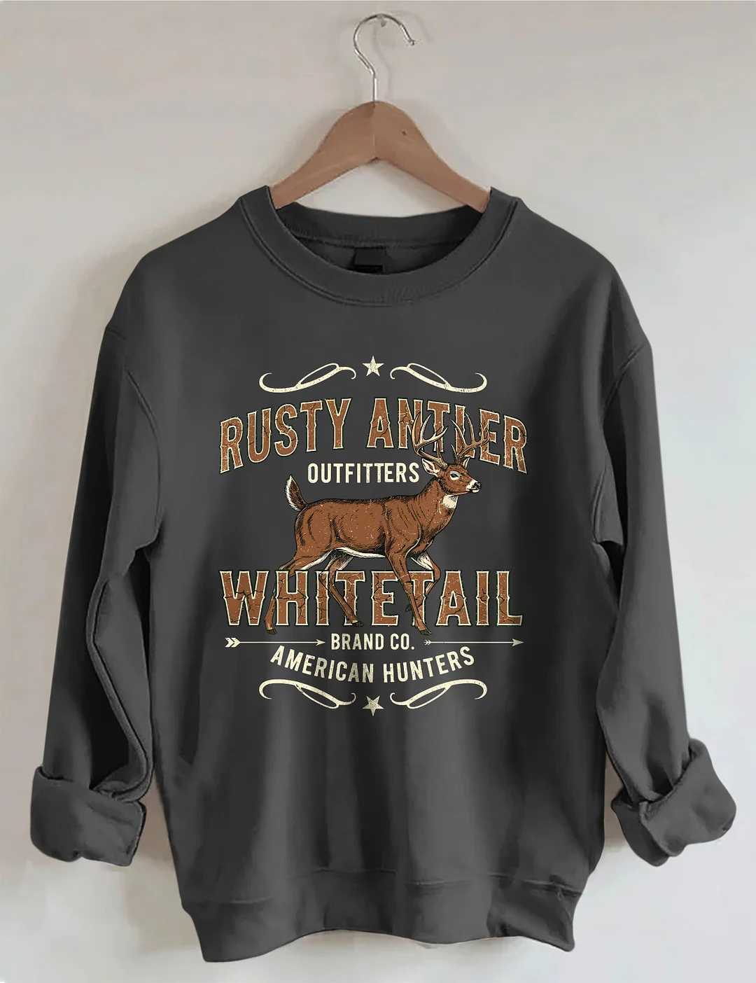 Rusty Antler Whitetail Sweatshirt