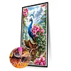 Diamond Painting - Full Round Drill - Peacock(Canvas|40*70cm)