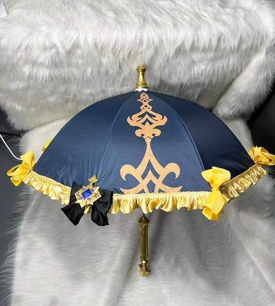 [Wetrose]  In Stock Navia Umbrella Genshin Impact Cosplay Props Accessory Staff Model