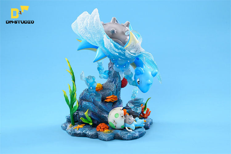 PRE-ORDER DM STUDIO Pokemon Lapras Family Resin Statue(GK）